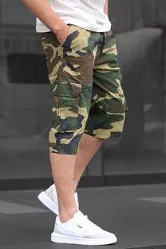 Шорты Madmext, зеленый