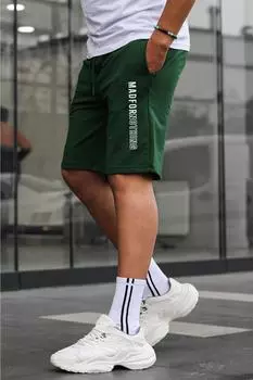 Шорты Madmext, зеленый