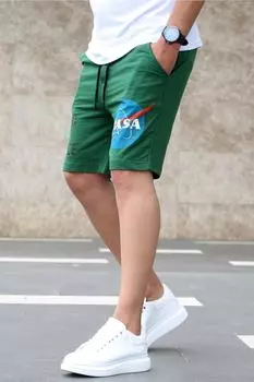 Шорты Madmext, зеленый