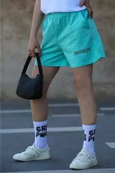 Шорты Madmext, зеленый