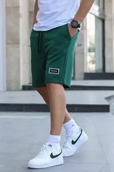 Шорты Madmext, зеленый