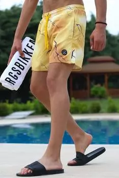 Шорты Madmext, желтый