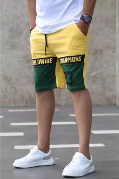 Шорты Madmext, желтый