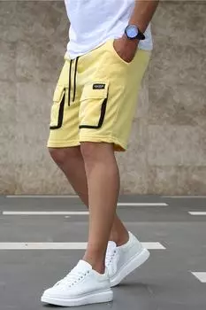 Шорты Madmext, желтый