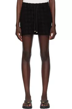 Шорты махровые Ma quad Amiri, черный