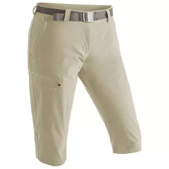 Шорты Maier Sports Women's Inara Slim 3/4, цвет Brown Rice