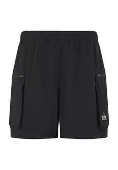 Шорты майон в универсальном стиле карго Sos, черный