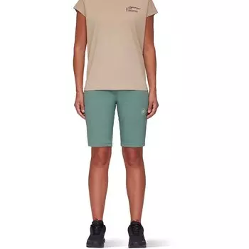 Шорты Mammut Runbold, зеленый