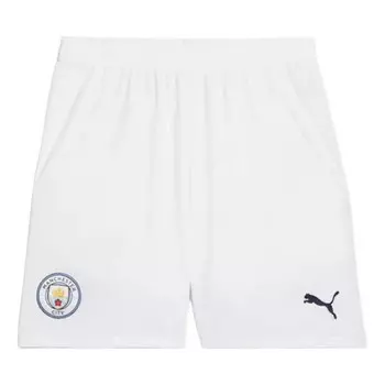 Шорты manchester city 24/25 shorts 'white black' Puma, белый
