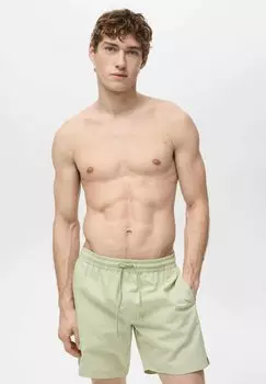Шорты Mango, светло-зеленый