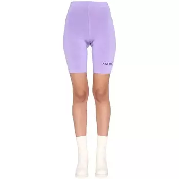 Шорты Marc Jacobs Bermuda With Logo, фиолетовый
