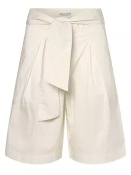 Шорты Marie Lund Regular Pleat-Front Pants, экрю