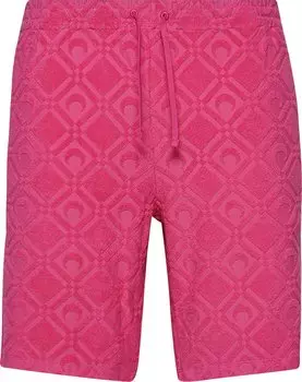 Шорты Marine Serre Regenerated Sponge Jacquard Sporty Short 'Fuschia', синий
