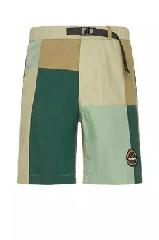 Шорты Market Gorp Patchwork Techs, цвет Eden