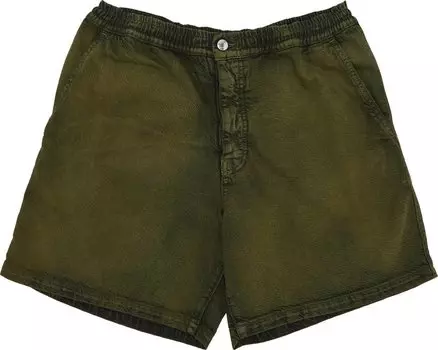 Шорты Marni Bermuda Shorts 'Dark Olive', зеленый