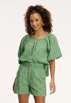 Шорты Marte Palm Embroderie Shiwi, зеленый