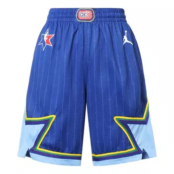 Шорты men's all-star sports shorts blue Air Jordan, синий