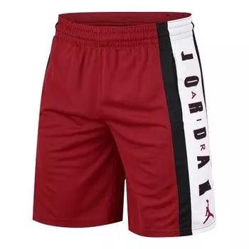 Шорты men's basketball sports red shorts Air Jordan, красный