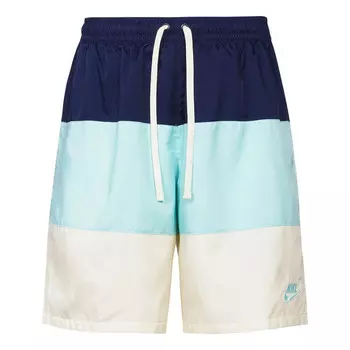 Шорты men's contrasting colors stripe small label woven sports shorts multicolor Nike, мультиколор