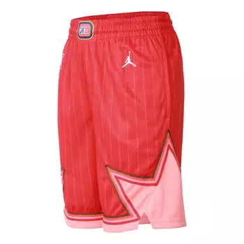 Шорты men's jordan nba all-star edition swingman shorts basketball 'university red james lebron' Nike, красный