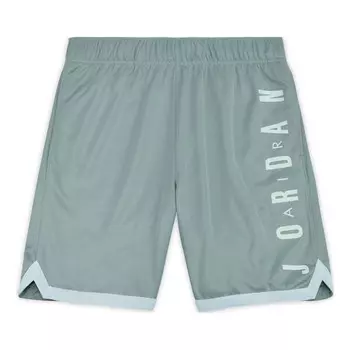 Шорты men's logo printing colorblock elastic waistband casual shorts smoke grey Air Jordan, мультиколор
