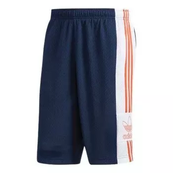 Шорты men's originals breathable mesh casual navy blue shorts Adidas, синий