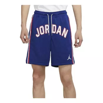 Шорты men's sport dna mesh logo printing solid color sports shorts blue Air Jordan, мультиколор