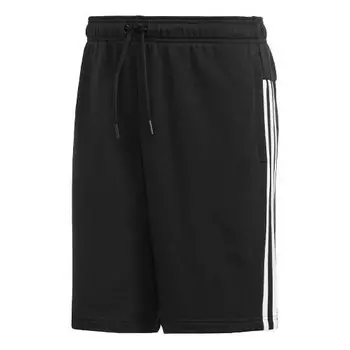 Шорты men's sports stylish knit black shorts Adidas, черный