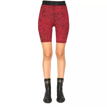 Шорты Michael Kors Cyclist Bermuda With Elastic Band, красный/черный