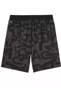 Шорты MIT ALLOVER-PRINT Puma, черный