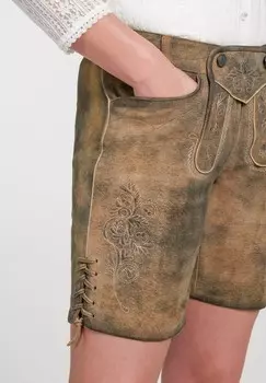 Шорты MIT ANGEDEUTETEM LATZ Spieth & Wensky, коричневый