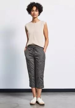 Шорты MIT TURN-UP - Trousers Street One, серый