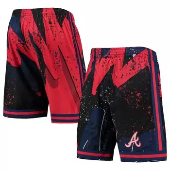 Шорты Mitchell & Ness Atlanta Braves, красный