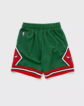 Шорты Mitchell & Ness Nba Swingman Shorts Chicago Bulls Green Week 2008-09, зеленый