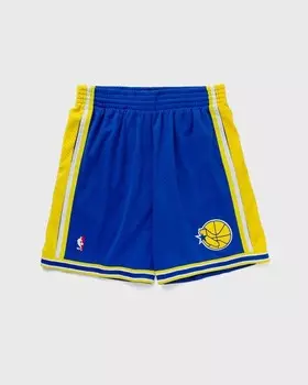 Шорты Mitchell & Ness Nba Swingman Shorts Golden State Warriors Road 1995-96, цвет royal