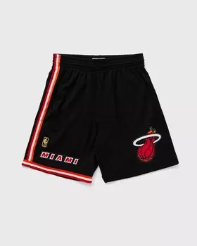 Шорты Mitchell & Ness Nba Swingman Shorts Miami Heat Road 1996-97, черный