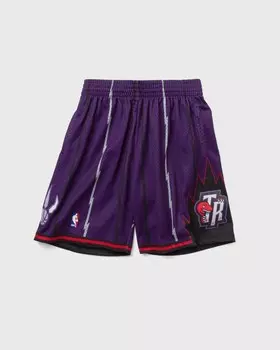Шорты Mitchell & Ness Nba Swingman Shorts Toronto Raptors Road 1998-99, фиолетовый