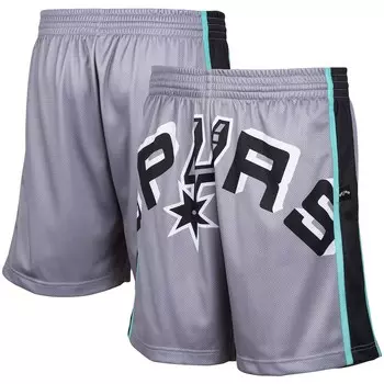 Шорты Mitchell & Ness San Antonio Spurs, серый