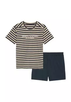 Шорты Mix & Match, качество джерси, дышащие, для мужчин Marc O'Polo, цвет Beige/navy