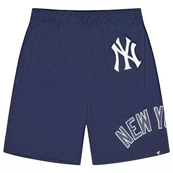 Шорты MLB NEW YORK YANKEES FUNDAMENTALS MESH Shorts Fanatics, цвет Navyblau/Grau