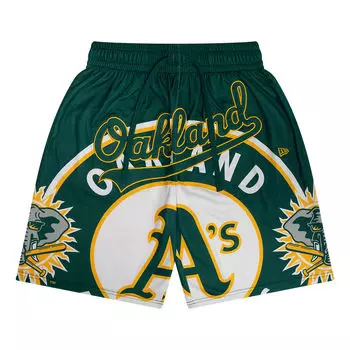 Шорты MLB OAKLAND ATHLETICS LOGO SHORTS New Era, цвет Dunkelgrn