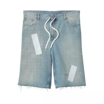 Шорты MM6 Maison Margiela Denim Shorts Light Blue, синий