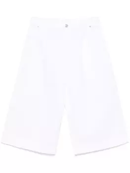 Шорты Moschino из хлопка, белый