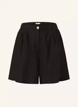 Шорты mschjovene ginia из льна Msch Copenhagen, черный