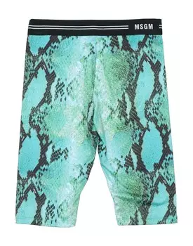 Шорты Msgm, бирюзовый
