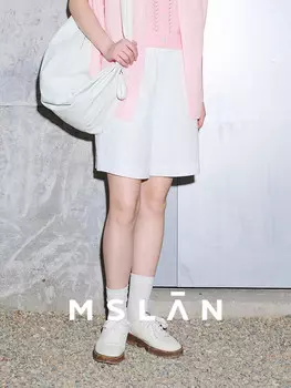 Шорты Mslan свободные, кремовый