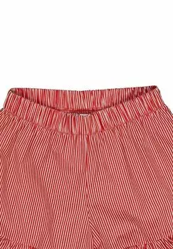 Шорты Msli by GREEN COTTON, бальзам-кремово-яблочно-красный