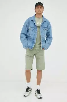 Шорты Mustang, зеленый