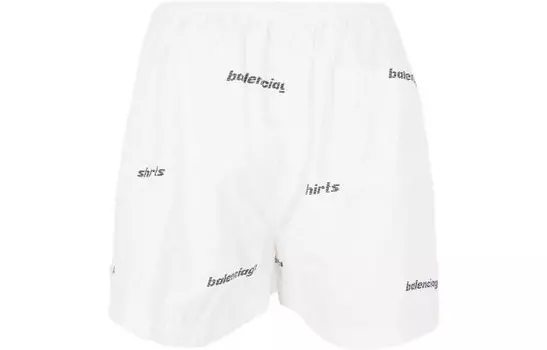 Шорты мужские Balenciaga, белый