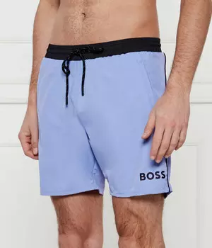 Шорты мужские Boss для плавания на кулиске, синий